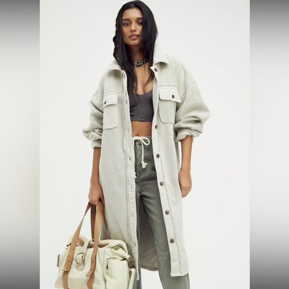Free People Jackets & Blazers - Free People Long Ruby Jacket size medium
